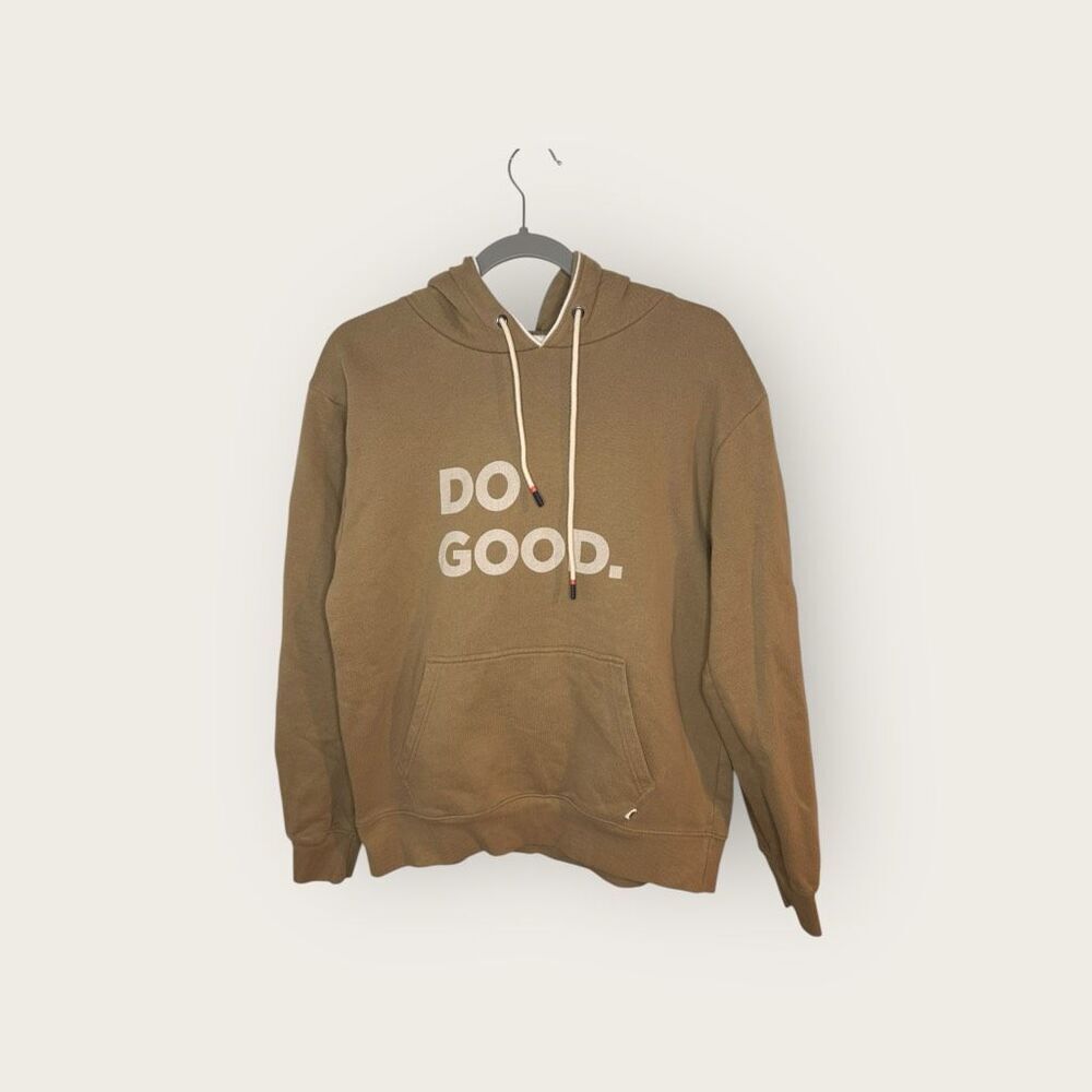Cotopaxi Do Good Pullover Hoodie‎ Tan Size Medium